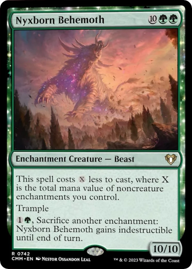 Nyxborn Behemoth (742) (Commander Masters)