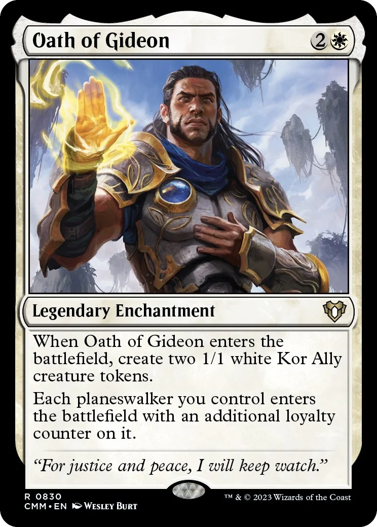 Oath of Gideon (830) (Commander Masters)