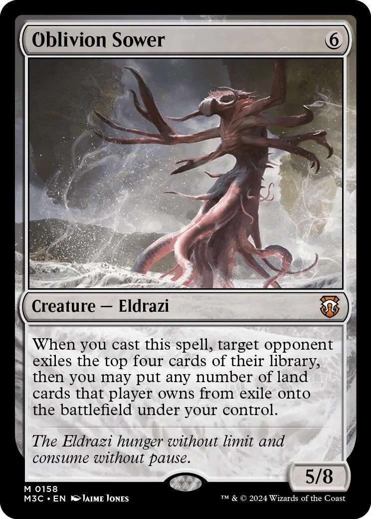 Oblivion Sower (Ripple Foil) (158) (Modern Horizons 3)