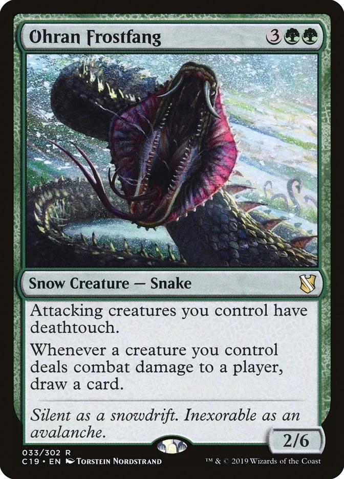 Ohran Frostfang (33) (Commander 2019)