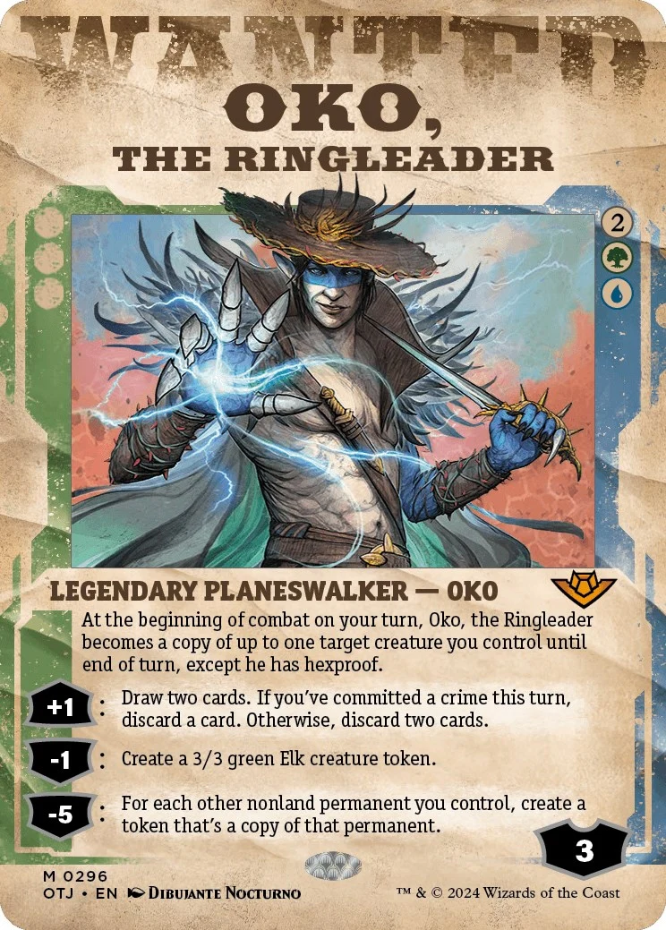 Oko, the Ringleader (Showcase) (296) (Outlaws of Thunder Junction)