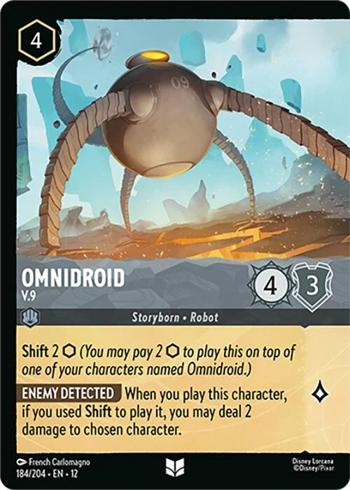 Omnidroid - V.9 (Foil) (184/204) (Wilds Unknown)