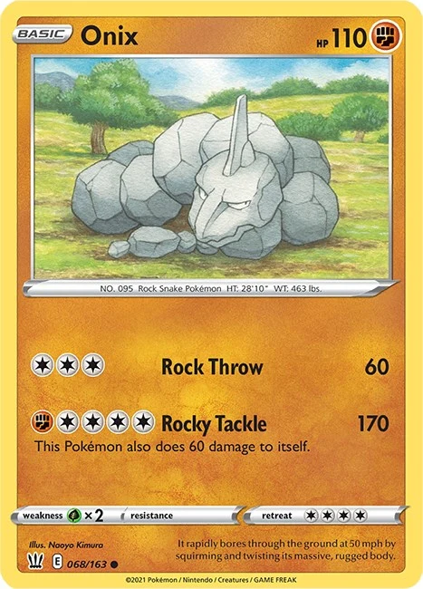 Onix (068/163) (SWSH05: Battle Styles)