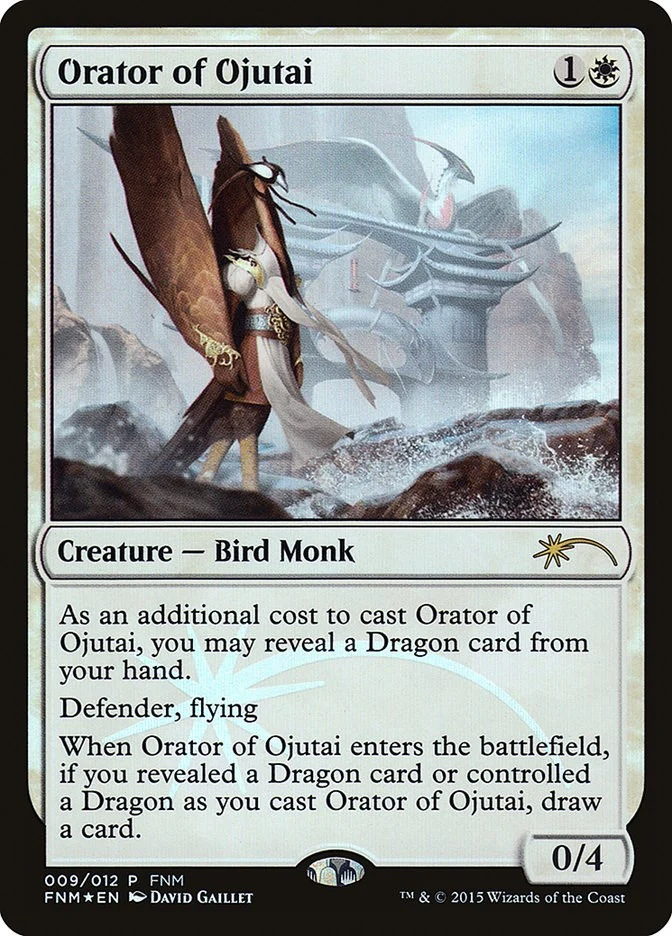 Orator of Ojutai (9) (FNM Promos)