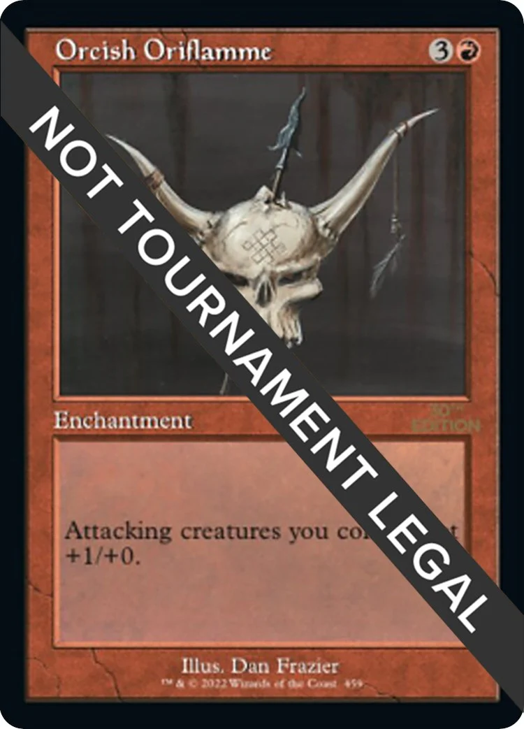 Orcish Oriflamme (Retro Frame) (459)
