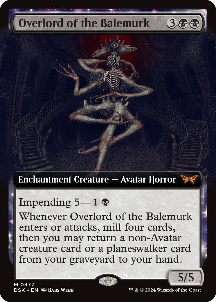 Overlord of the Balemurk (Extended Art) (377)