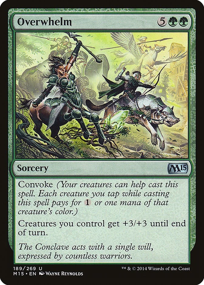 Overwhelm (189) (Magic 2015 (M15))