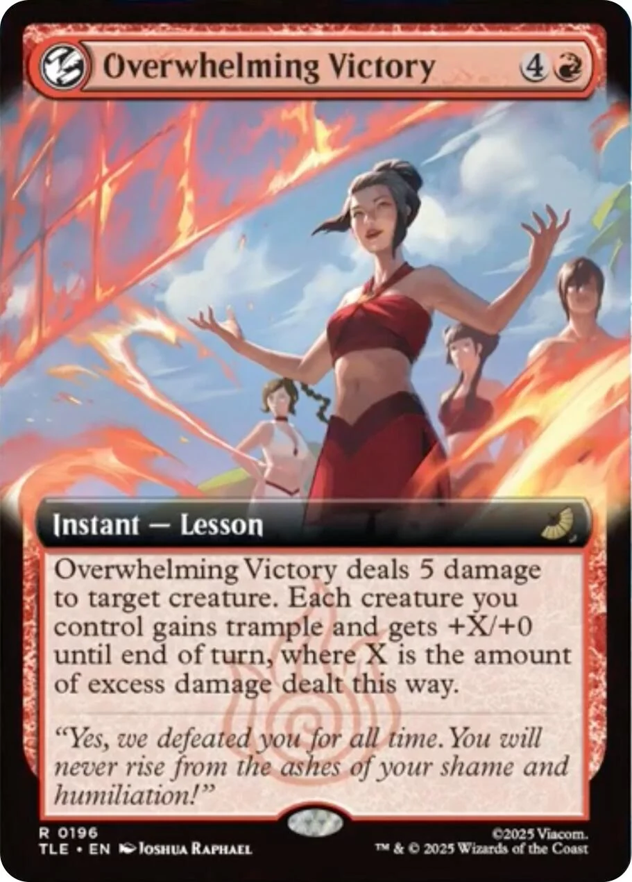 Overwhelming Victory (Extended Art) (196) (Avatar: The Last Airbender: Eternal-Legal)