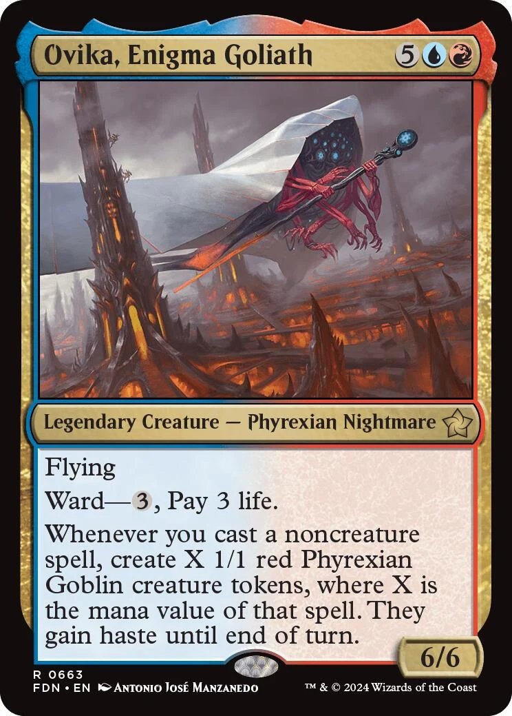 Ovika, Enigma Goliath (663) (Foundations)