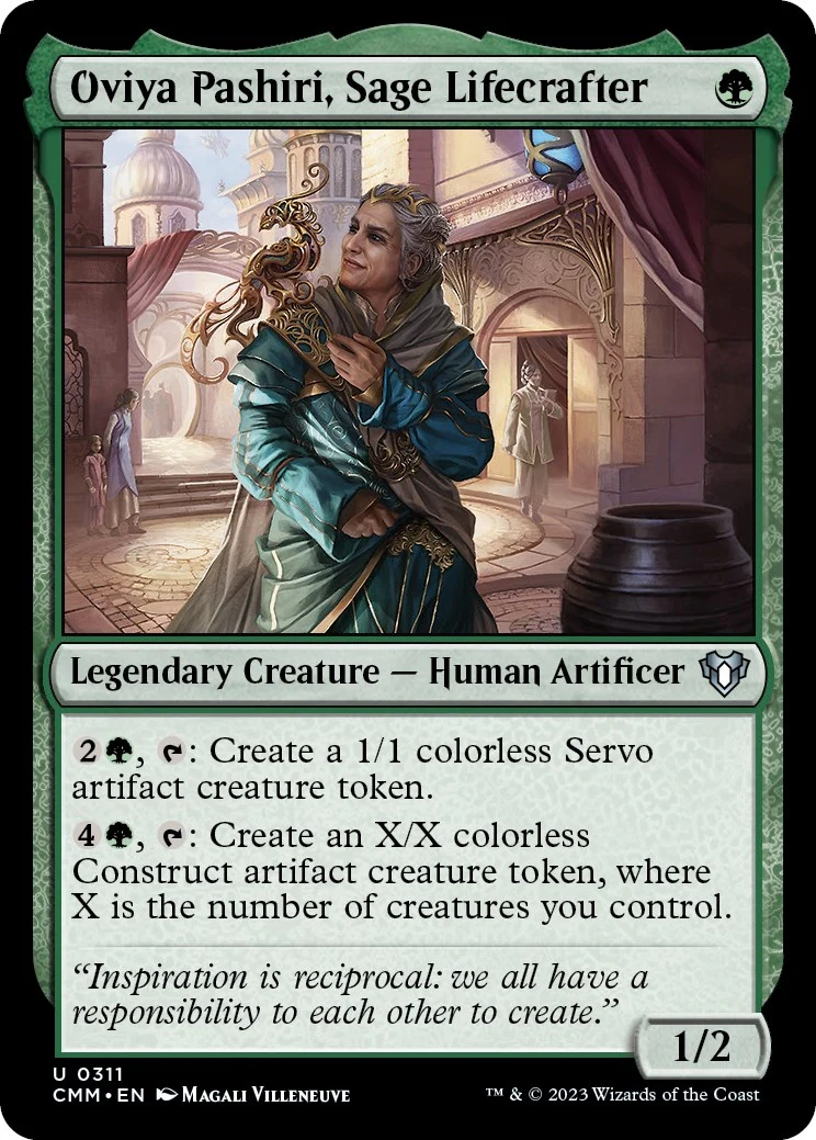 Oviya Pashiri, Sage Lifecrafter (311) (Commander Masters)
