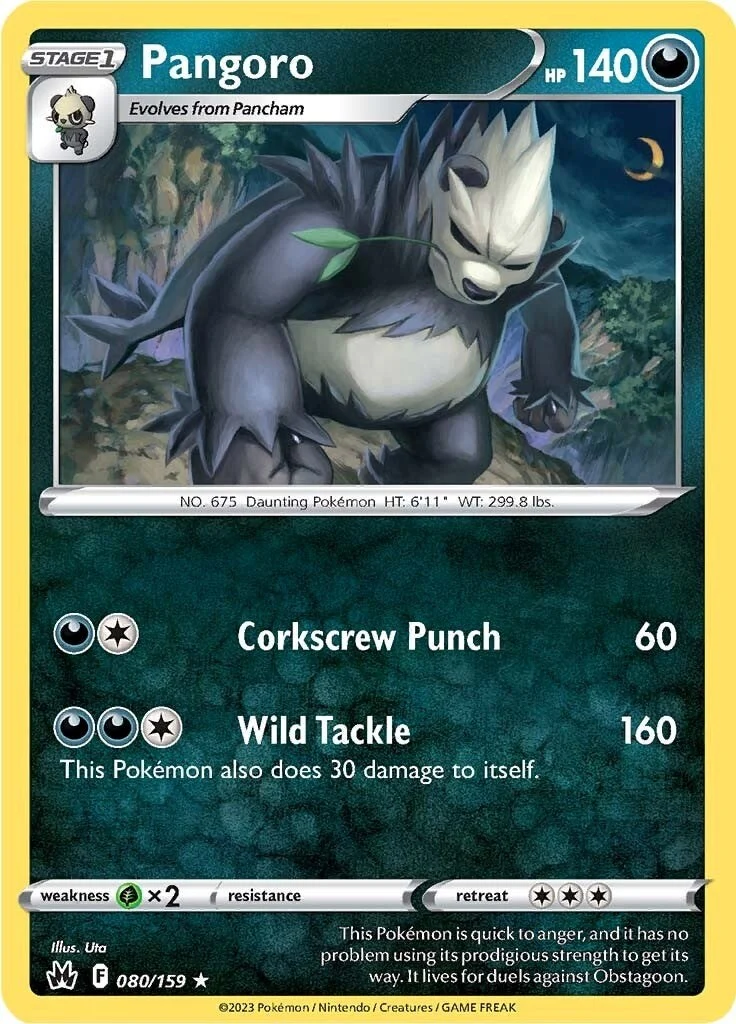 Pangoro (080/159) (Crown Zenith)