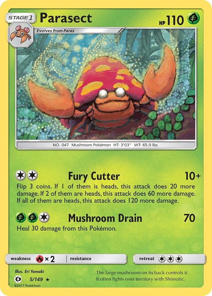 Parasect (5/149) (SM Base Set)