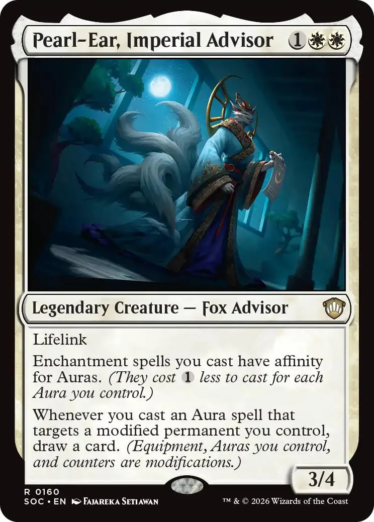 Pearl-Ear, Imperial Advisor (160) (Secrets of Strixhaven)