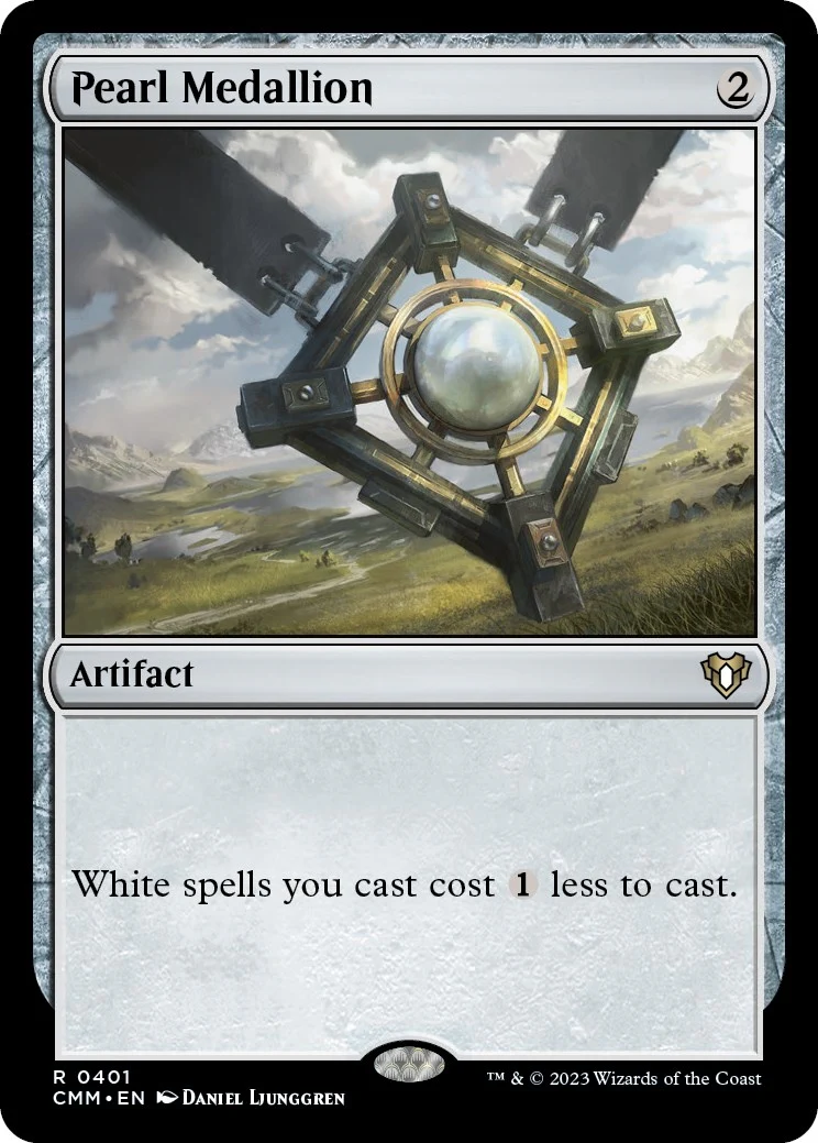 Pearl Medallion (401) (Commander Masters)