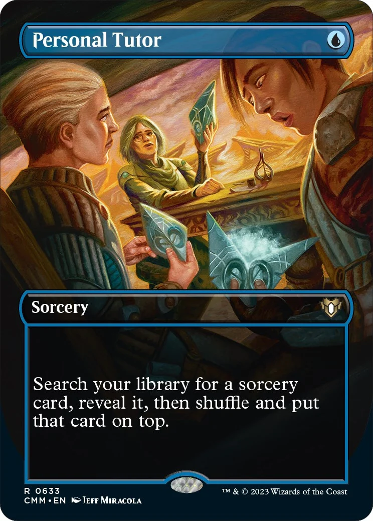 Personal Tutor (Borderless) (633) (Commander Masters)