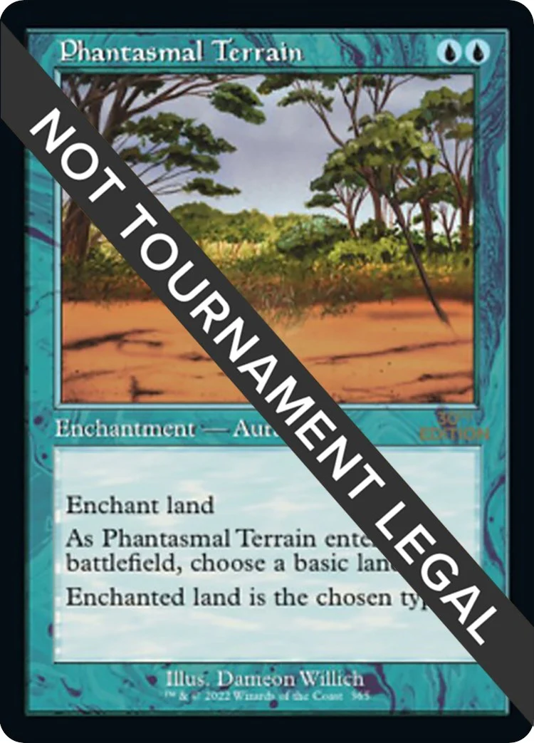 Phantasmal Terrain (Retro Frame) (365)