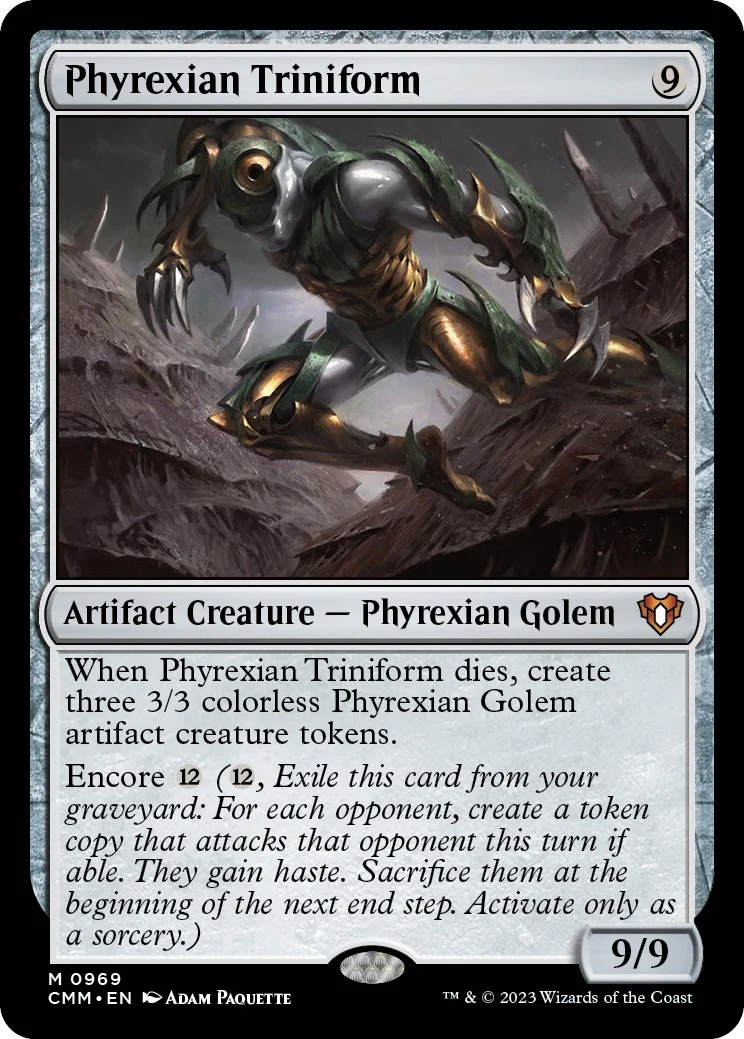 Phyrexian Triniform (969) (Commander Masters)