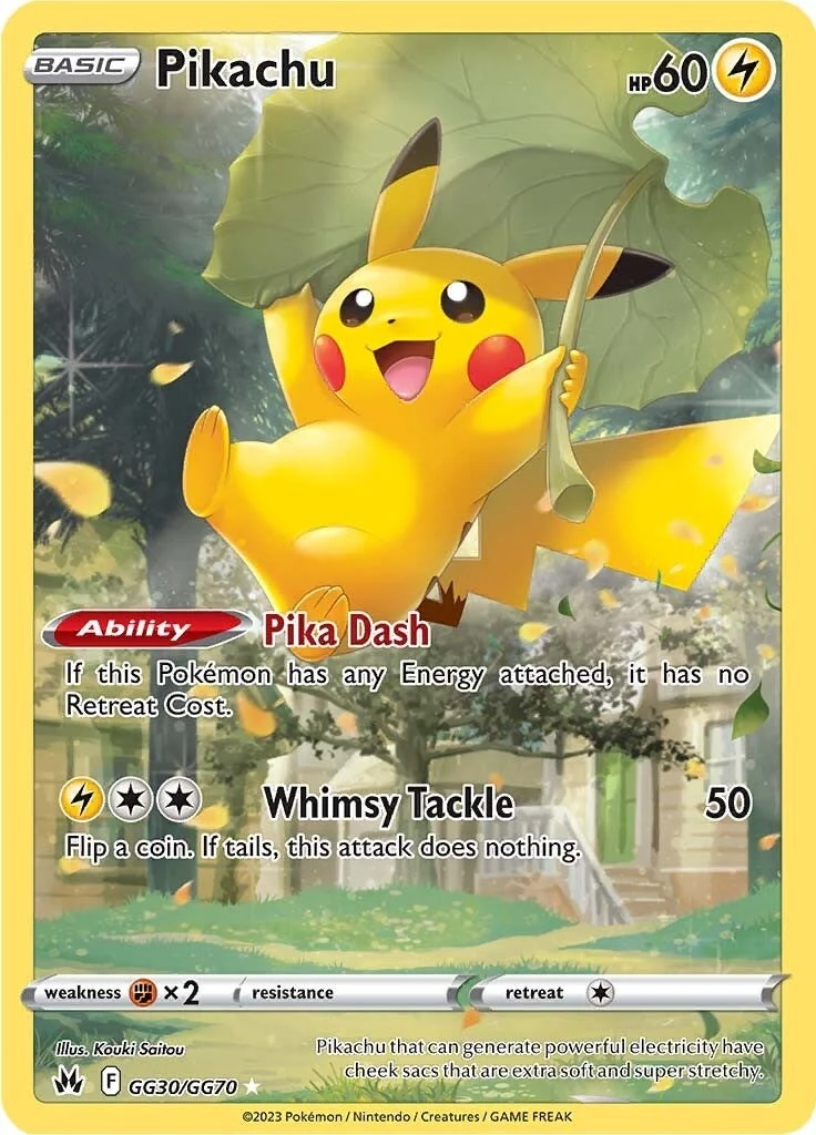 Pikachu (GG30/GG70) (Crown Zenith: Galarian Gallery)