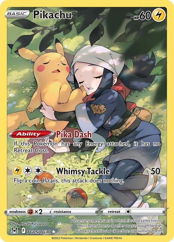 Pikachu (TG05/TG30) (SWSH11: Lost Origin Trainer Gallery)