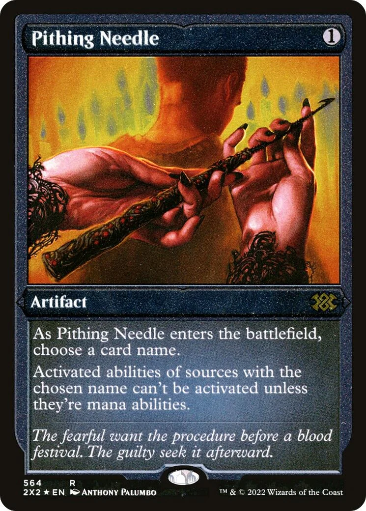 Pithing Needle (Foil Etched) (564)