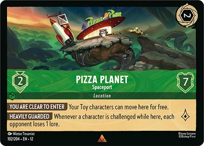 Pizza Planet - Spaceport (102/204) (Wilds Unknown)