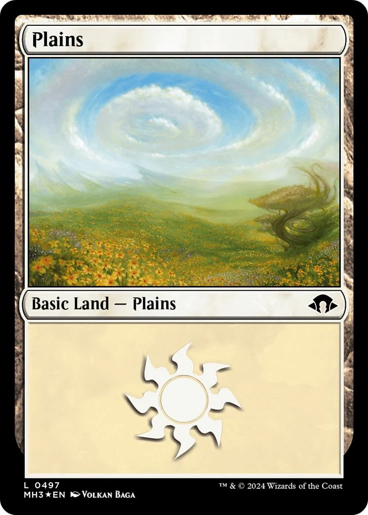 Plains (0497) (Ripple Foil) (497) (Modern Horizons 3)