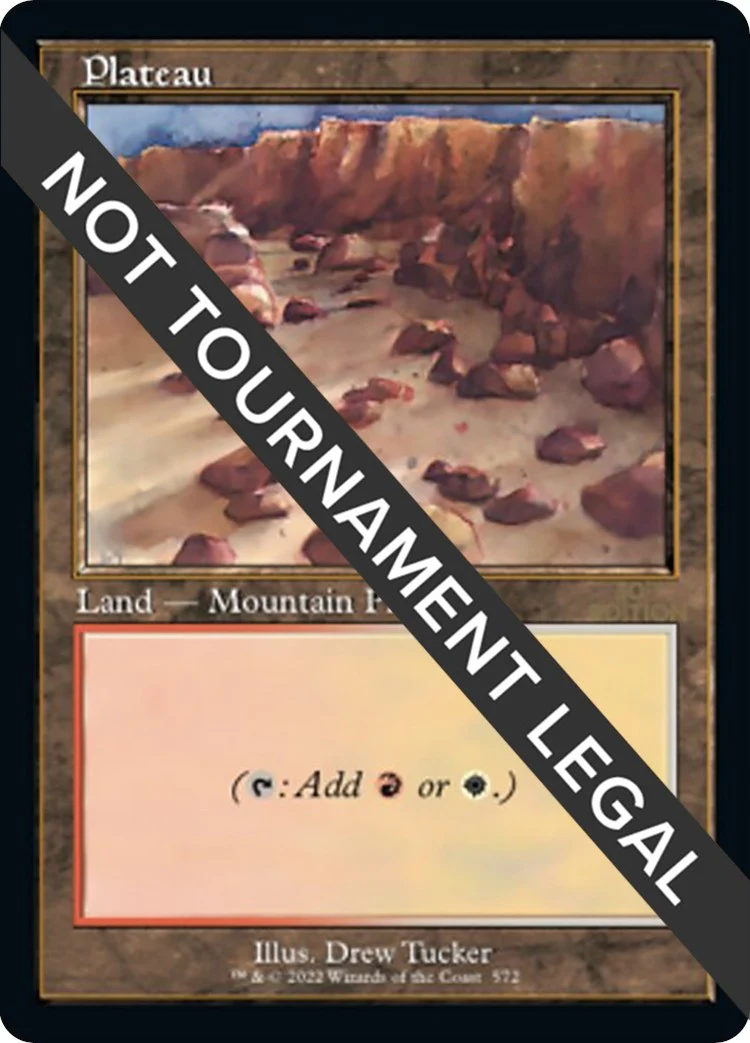 Plateau (Retro Frame) (572)