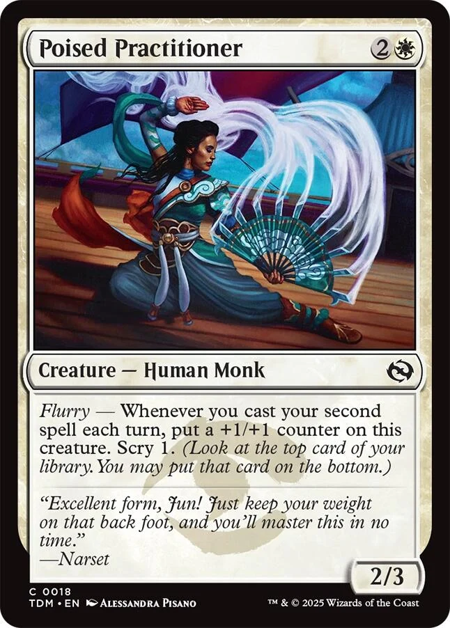 Poised Practitioner (18) (Tarkir: Dragonstorm)