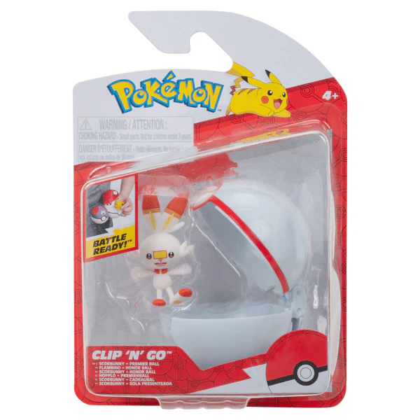 Pokémon Clip N Go Poké Ball Figure - Series 19 Assorted - Image 3