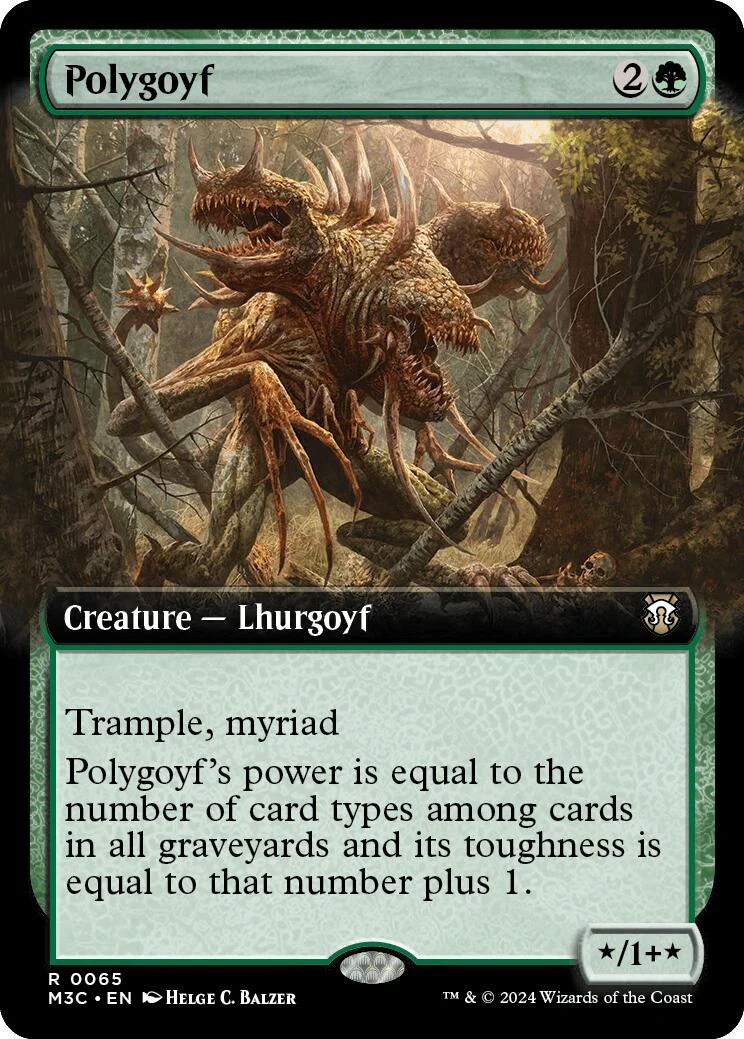 Polygoyf (Extended Art) (65)