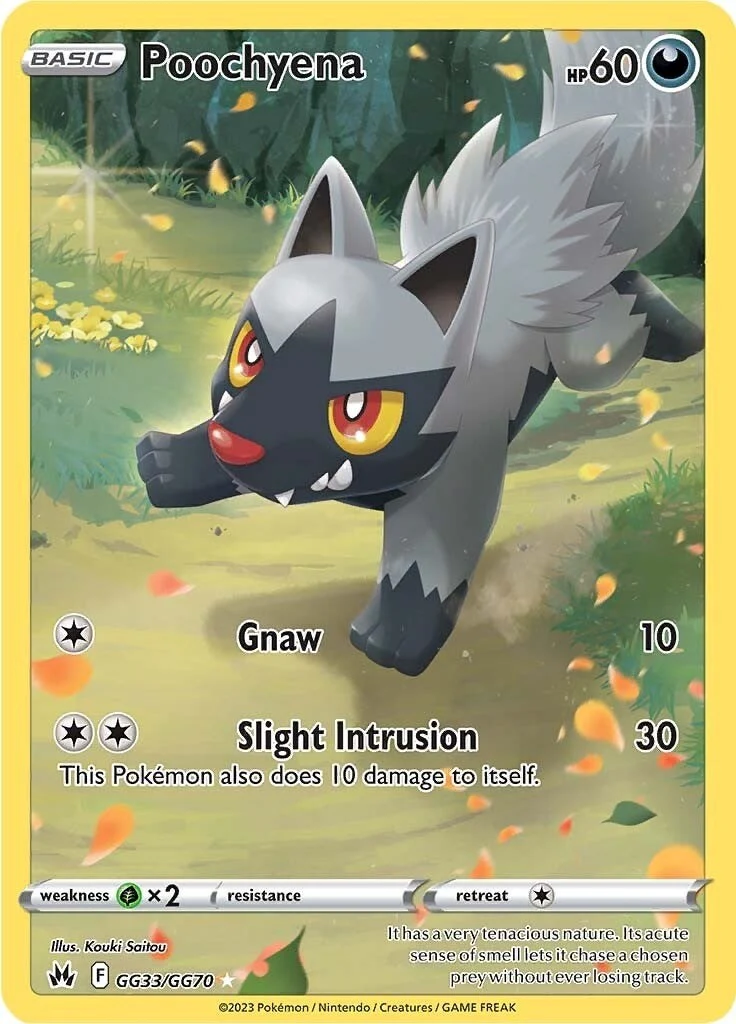 Poochyena (GG33/GG70) (Crown Zenith: Galarian Gallery)