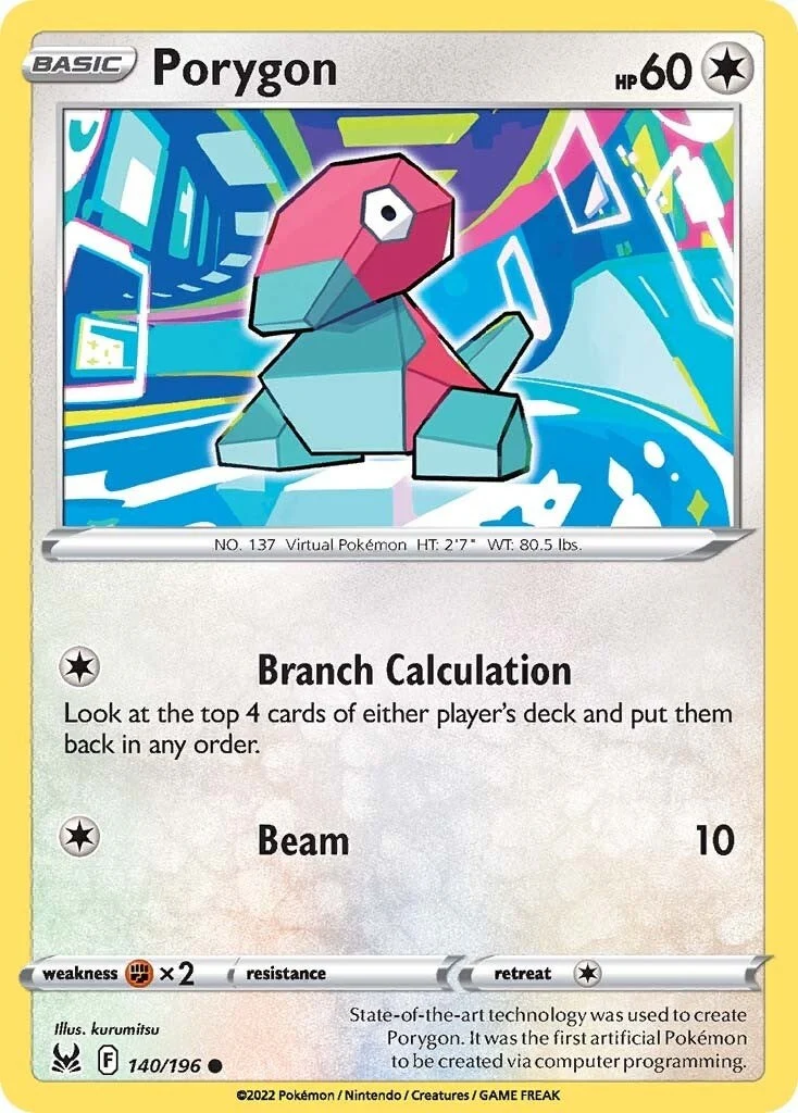 Porygon (140/196) (SWSH11: Lost Origin)