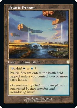 Prairie Stream (Retro Frame) (193)