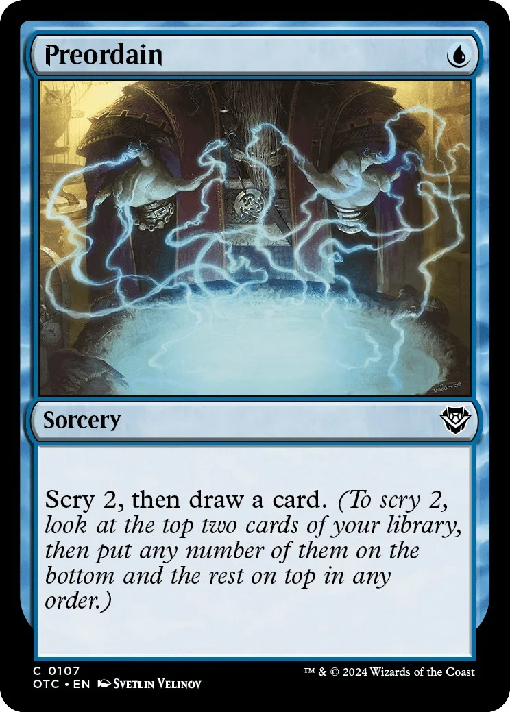 Preordain (107)