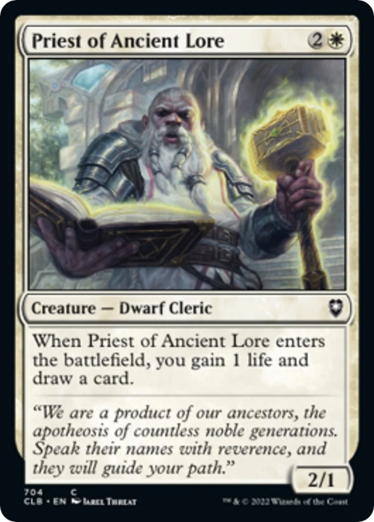 Priest of Ancient Lore (704)