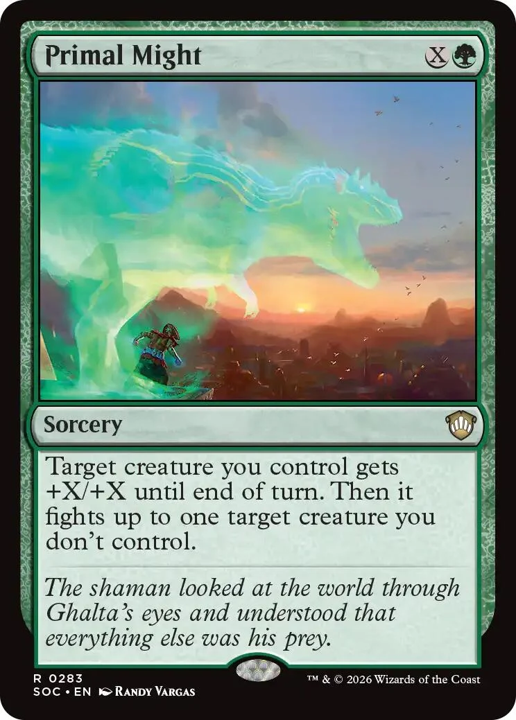 Primal Might (283) (Secrets of Strixhaven)