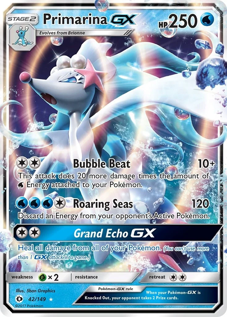 Primarina GX (42/149) (SM Base Set)