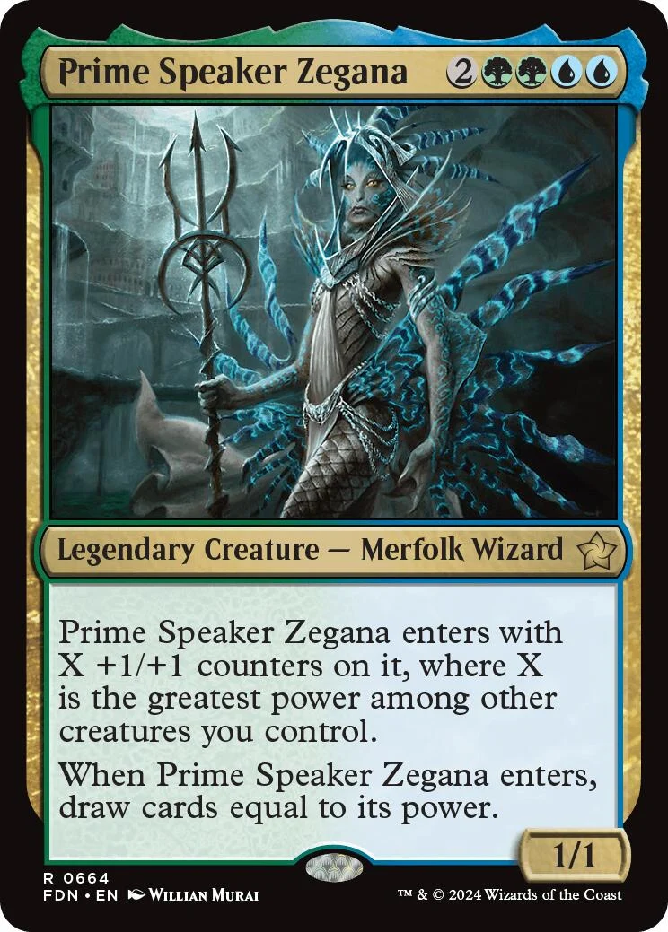 Prime Speaker Zegana (664) (Foundations)