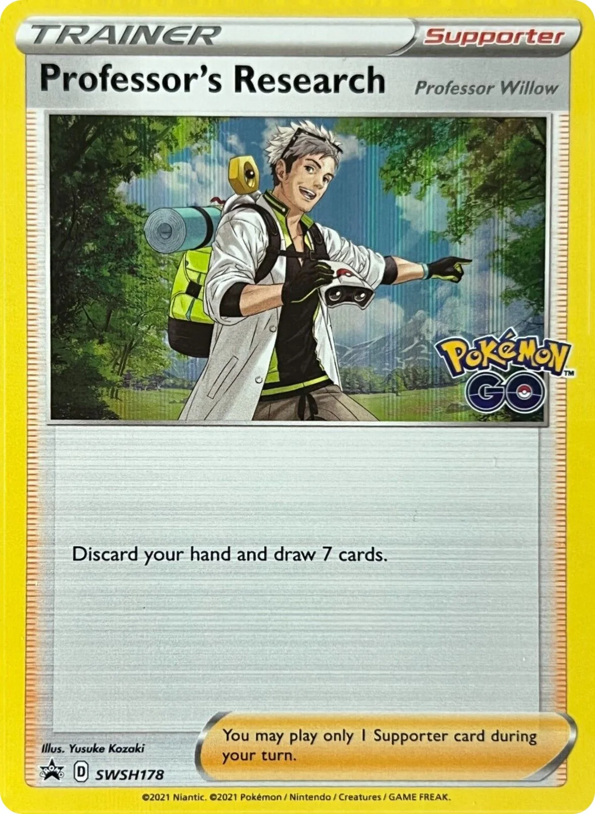 Professor's Research - SWSH178 (SWSH178) (SWSH: Sword & Shield Promo Cards)