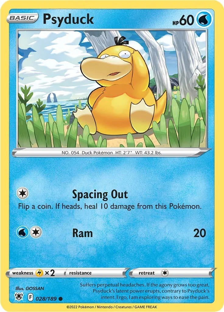 Psyduck (028/189) (SWSH10: Astral Radiance)