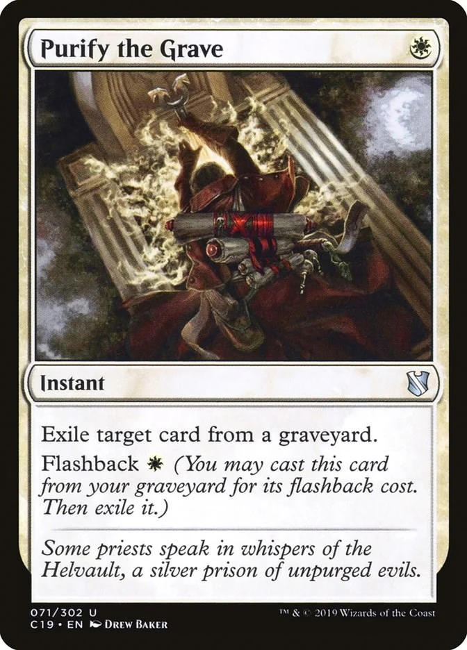 Purify the Grave (71) (Commander 2019)