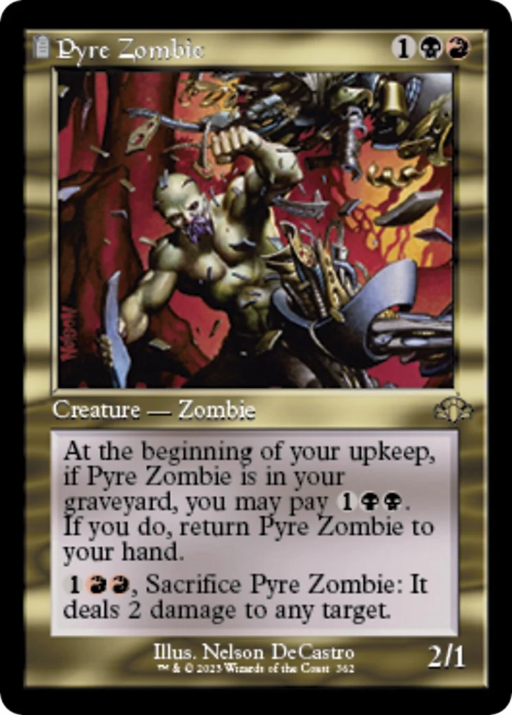 Pyre Zombie (Retro Frame) (362)
