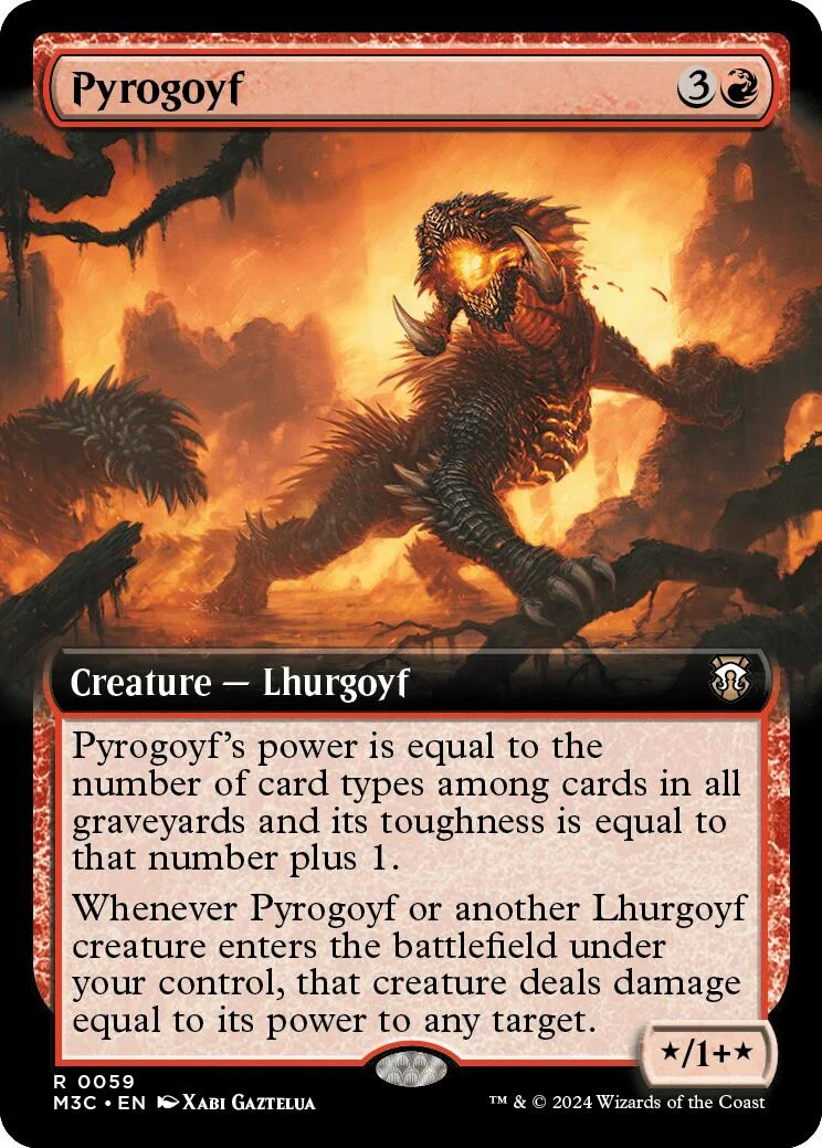 Pyrogoyf (Extended Art) (59)