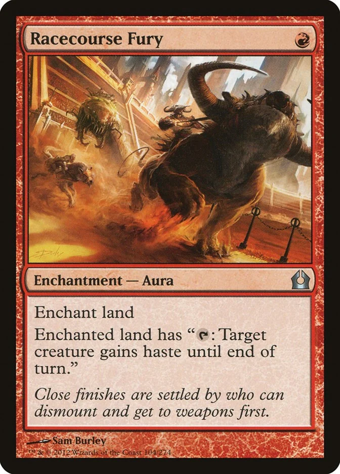 Racecourse Fury (104) (Return to Ravnica)