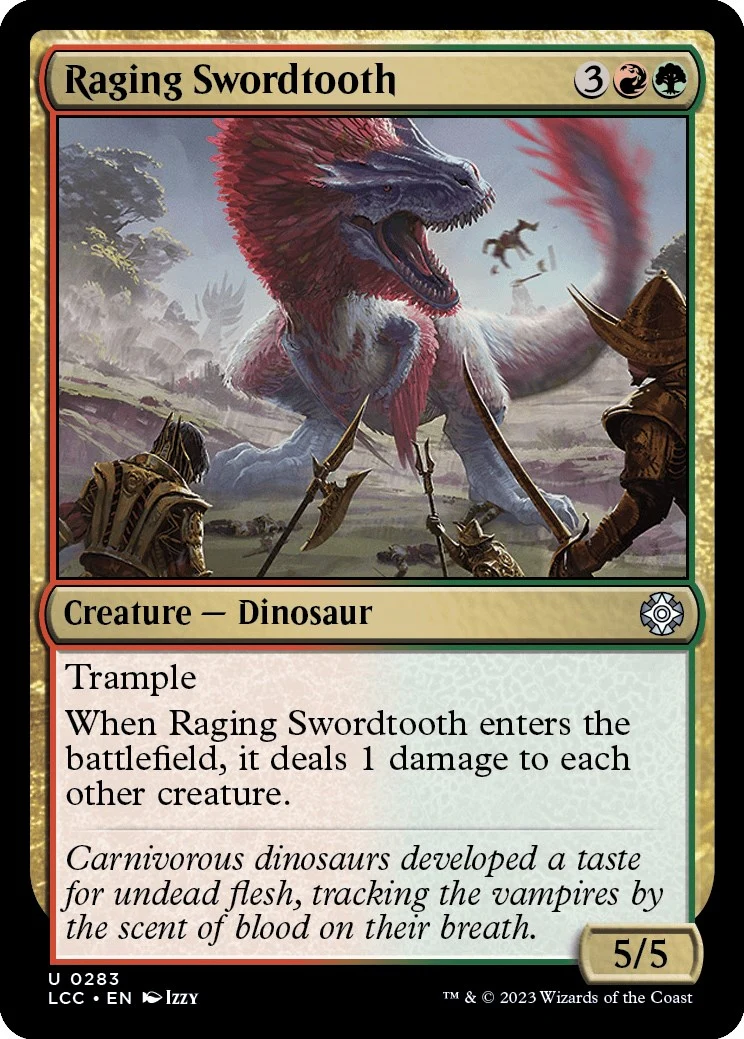 Raging Swordtooth (283)