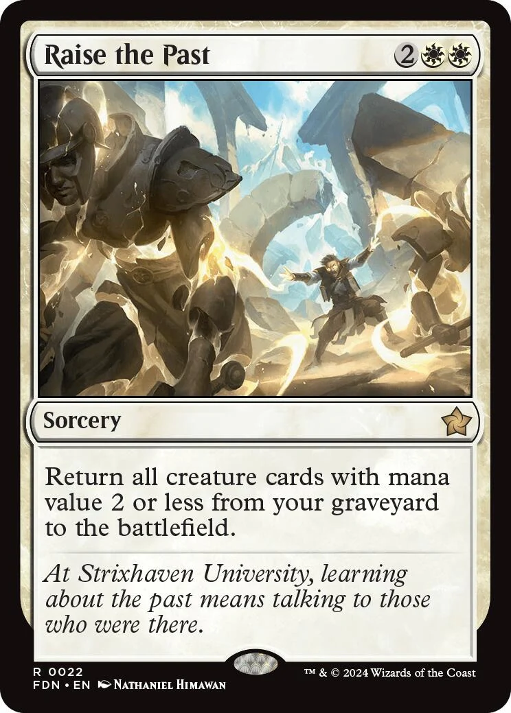 Raise the Past (22) (Foundations)