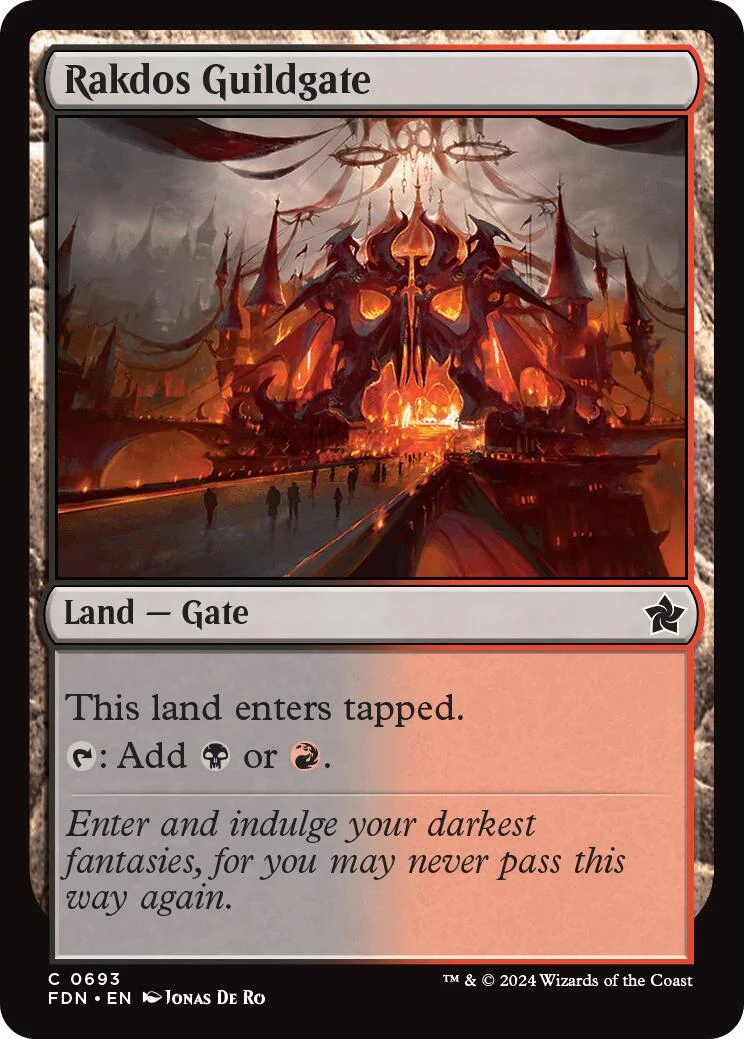 Rakdos Guildgate (693) (Foundations)