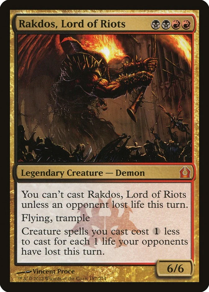 Rakdos, Lord of Riots (187) (Return to Ravnica)