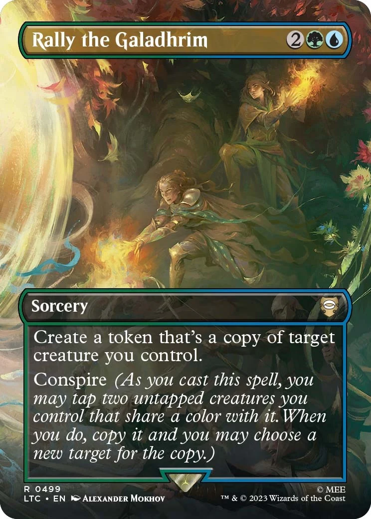 Rally the Galadhrim (Borderless) (499)