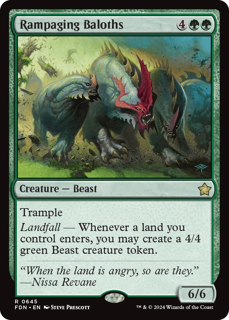 Rampaging Baloths (645) (Foundations)